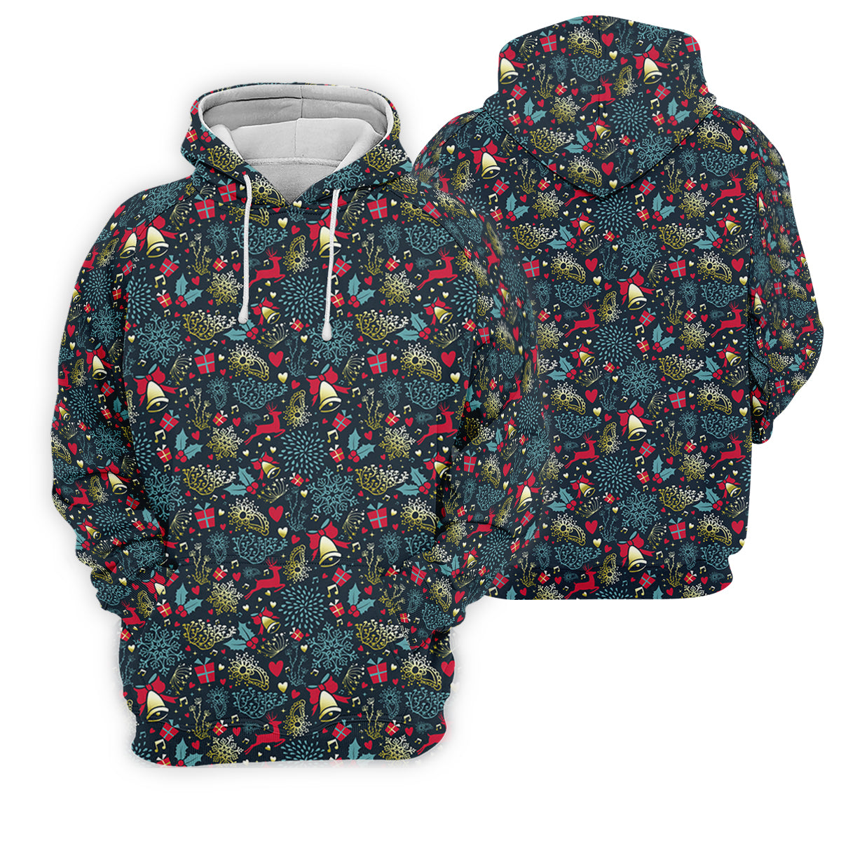 Christmas Reindeer Xmas Themed Women Golf Top, Christmas Golf Shirt, Ladies Golf Tops