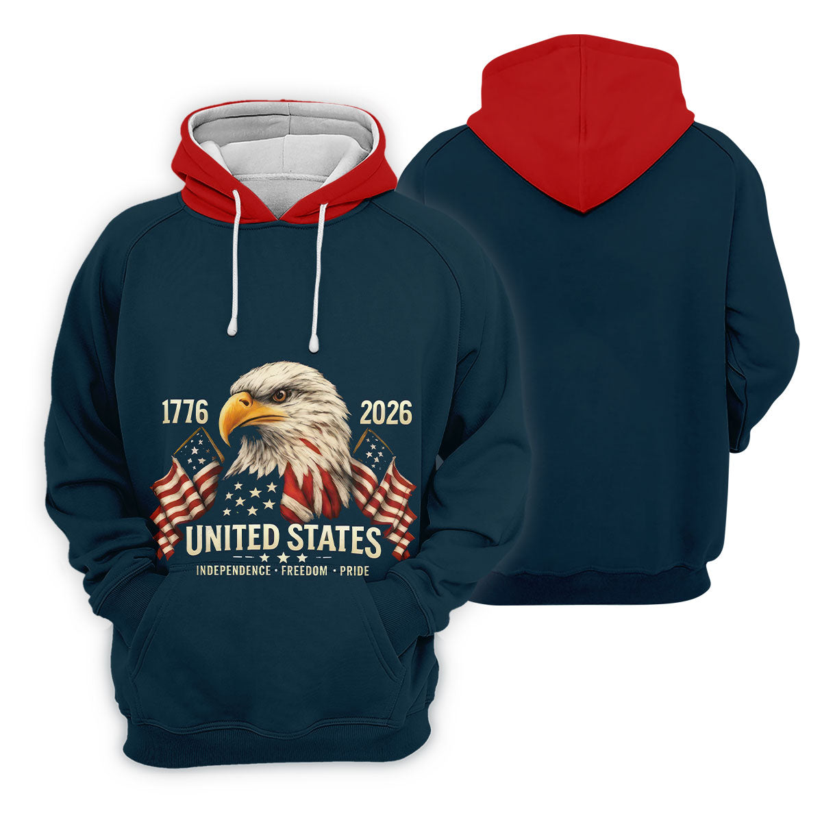America 250 Men's USA 1776-2026 4th Of July Golf Shirt, Patriotic Golf Shirt, Golf Shirts For Men