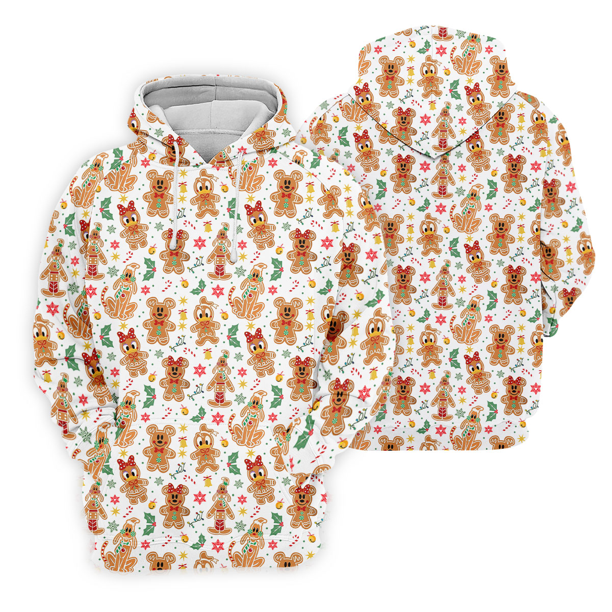 Funny Gingerbread Christmas Golf Shirt, Cute Women's Golf Clothes, Ladies Golf Shirts, Christmas Golf Gift