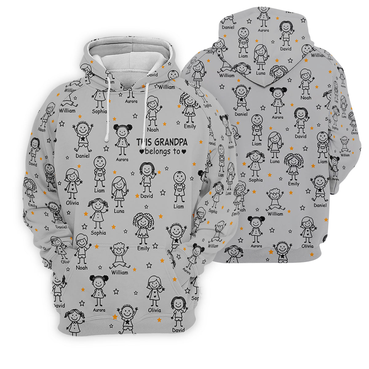 This Grandpa Dad Belongs To Kids Pet Grey Golf Shirt, Ladies Golf Tops, Women Golf Top, Golfing Apparel