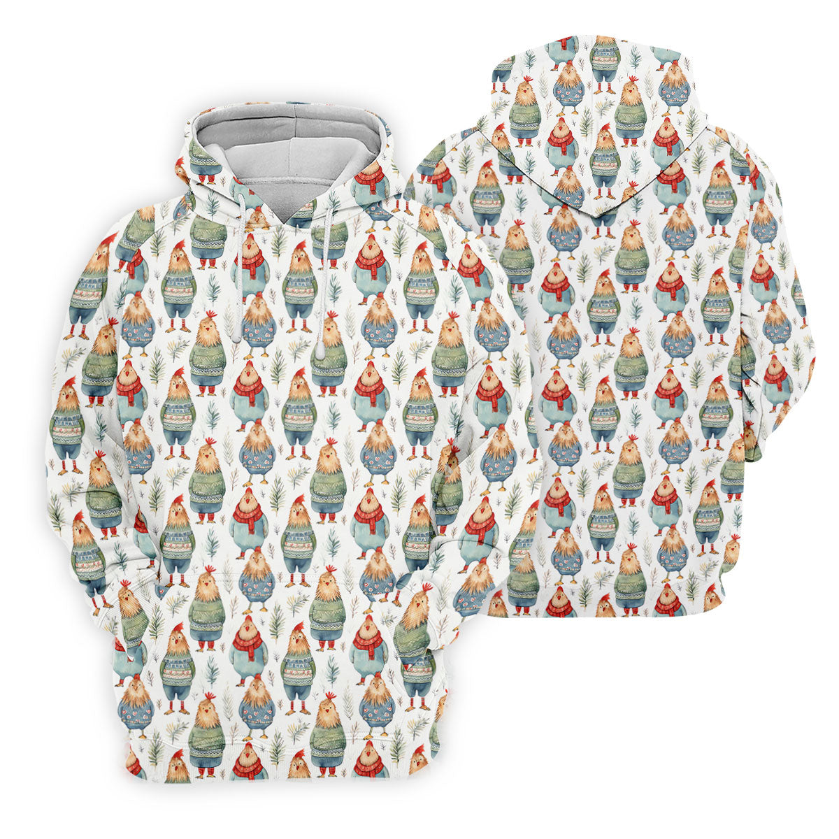 Chicken Cozy Ladies Golf Tops, Fun Women's Golf Shirts, Cute Golf Outfit, Ladies Golf Shirts, Golfing Apparel