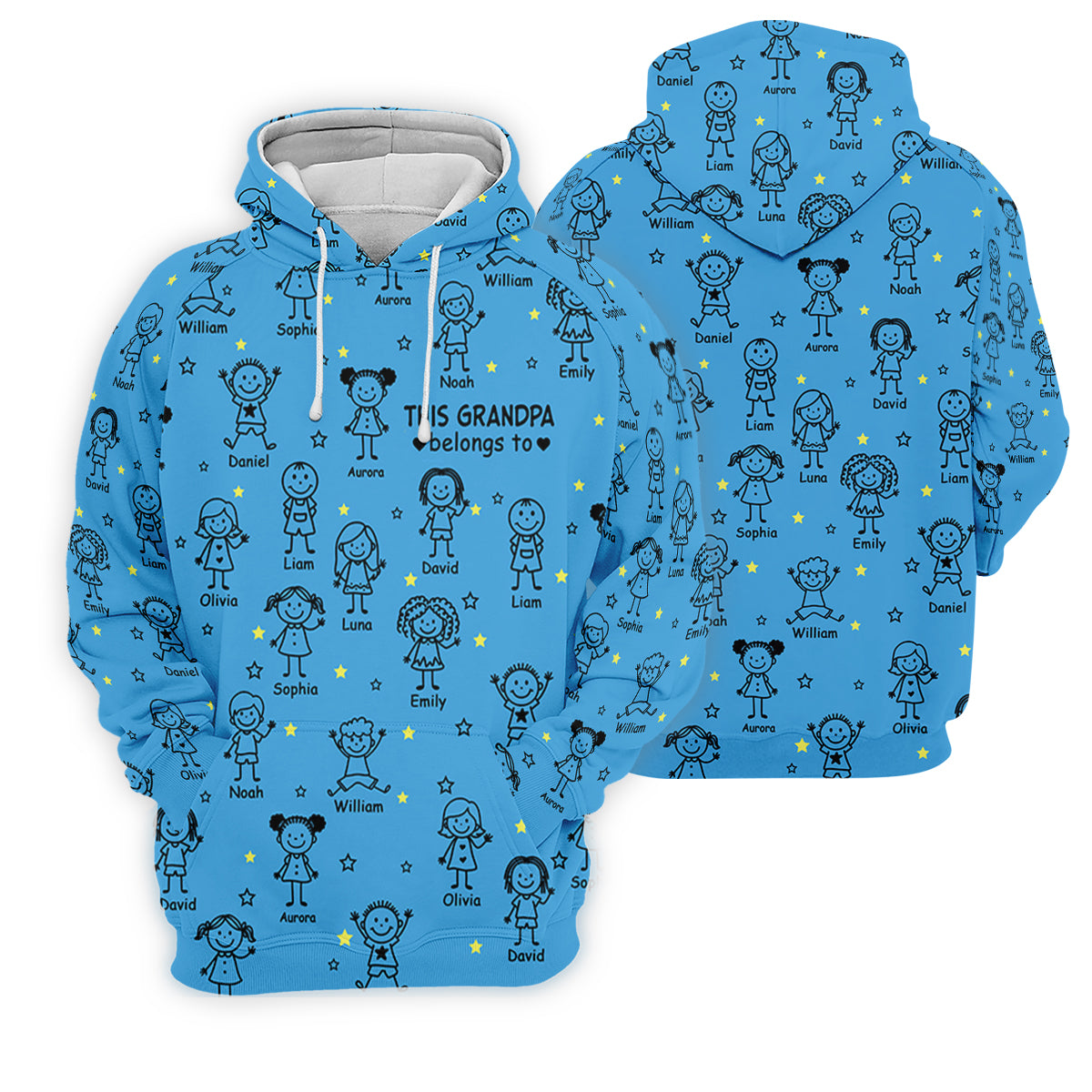 This Grandpa Dad Belongs To Kids Pet Blue Golf Shirt, Ladies Golf Tops, Women Golf Top, Golfing Apparel
