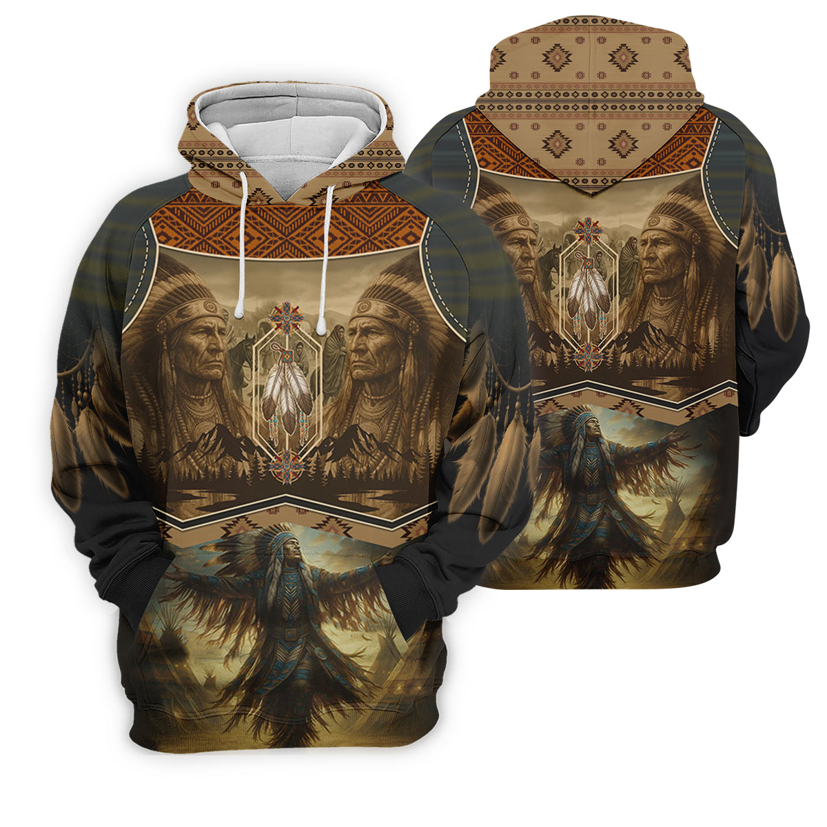 Spirit of the Ancestors Women's Golf Tops, Native American Ancestry Ladies Golf Polos, Indigenous Peoples Month