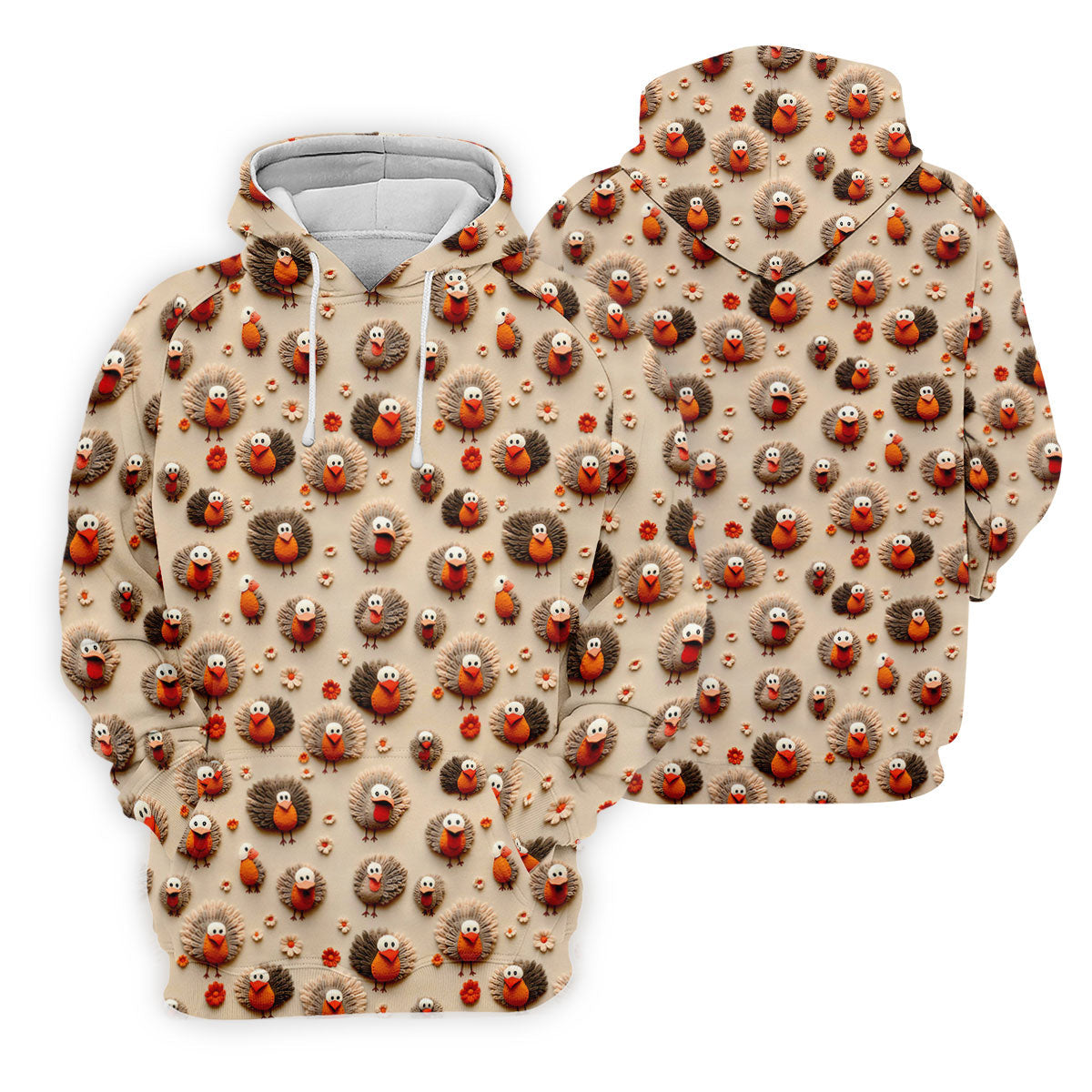 Little Turkey Thanksgiving Fun Women's Golf Shirts, Ladies Golf Tops, Women's Polo ShirtGolfing Apparel