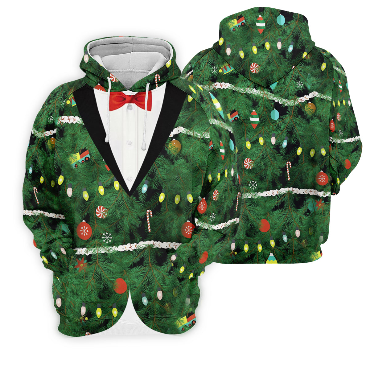 Christmas Tree Needles Green Festive Women Golf Top, Christmas Golf Shirt, Ladies Golf Tops
