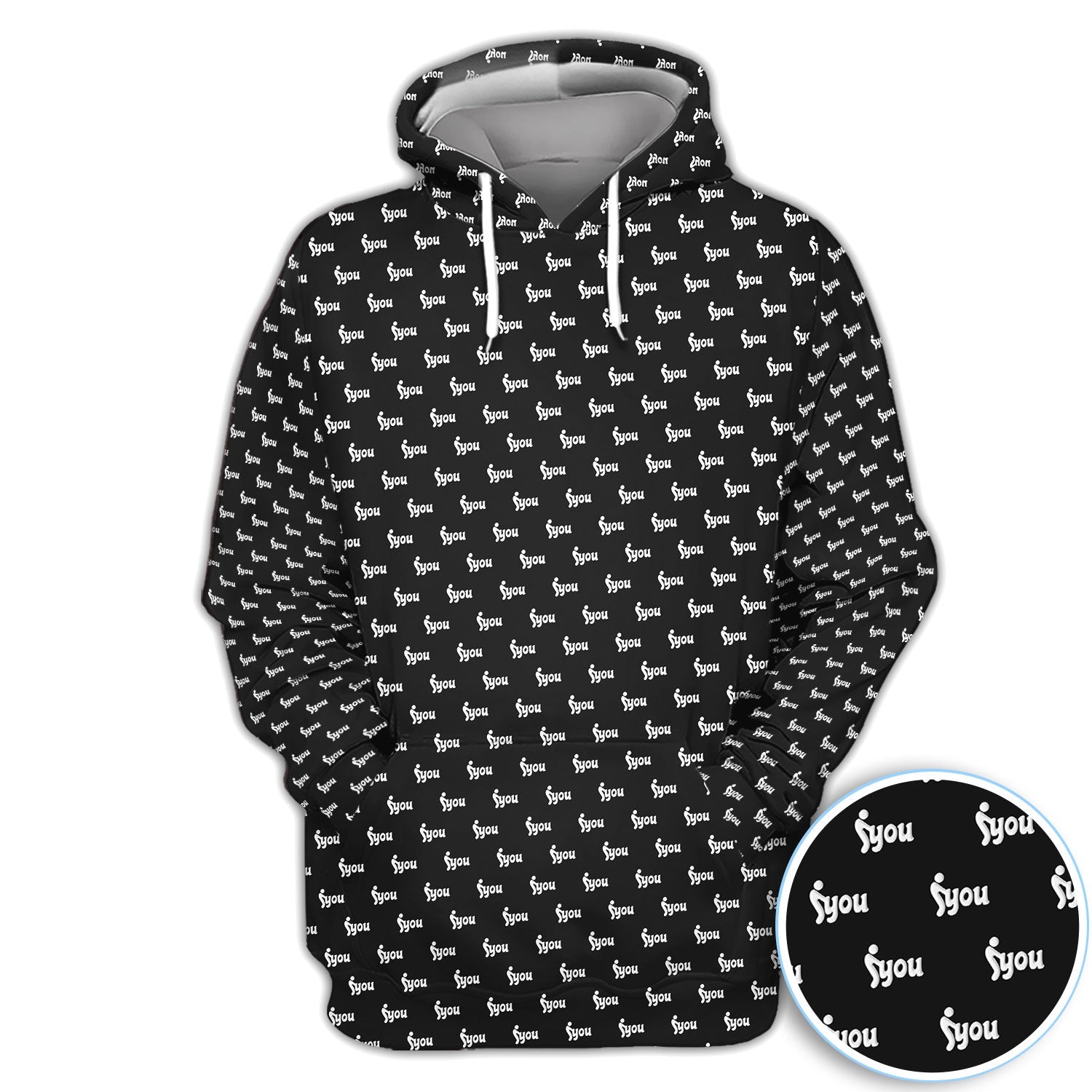 Minimalist Black Logo Golf Pattern Shirt, Monogram Streetwear Golf Shirt For Women, Trendy Gift