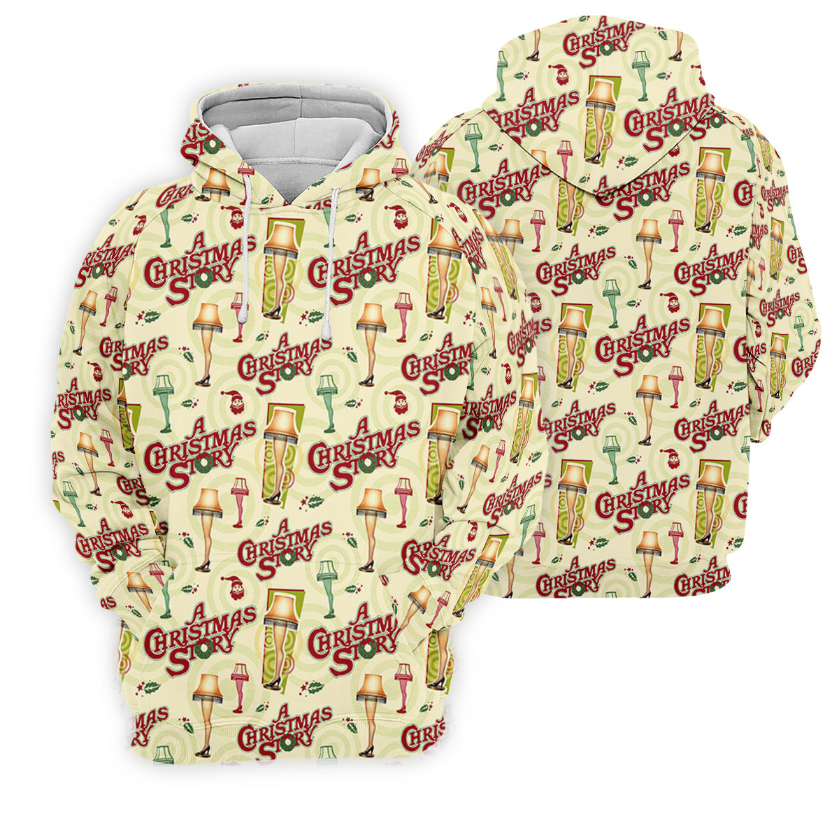 Christmas Story Leg Lamp Women Golf Top, Christmas Golf Shirt, Fun Women's Golf Shirts, Ladies Golf Polos