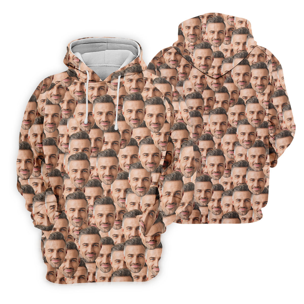 Custom Face All Over Print Fun Women's Golf Shirts, Valentines Golf Gift, Ladies Golf Polos