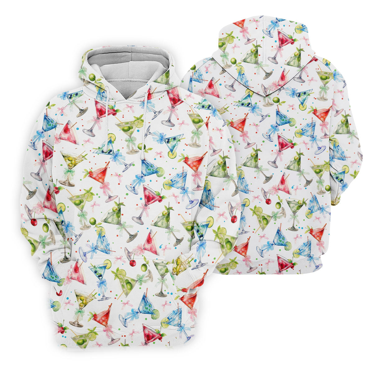 Coquette Martini Cinco De Mayo Celebration Golf Tops For Men, Summer Theme Polo Shirts For Men
