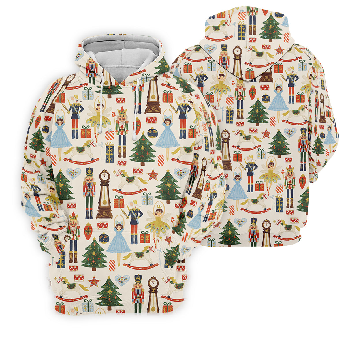 Vintage Nutcracker Christmas Golf Shirt, Women's Golf Tops, Cute Golf Outfit, Golf Gift For Ladies