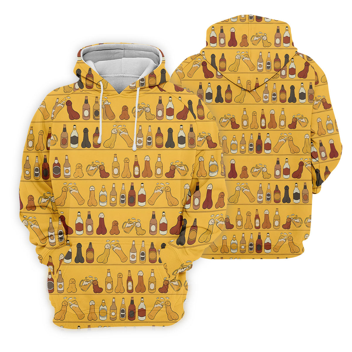 Funny Adult Party Bottle Pattern Golf Shirt, Golf Shirts For Women, Ladies Golf Top