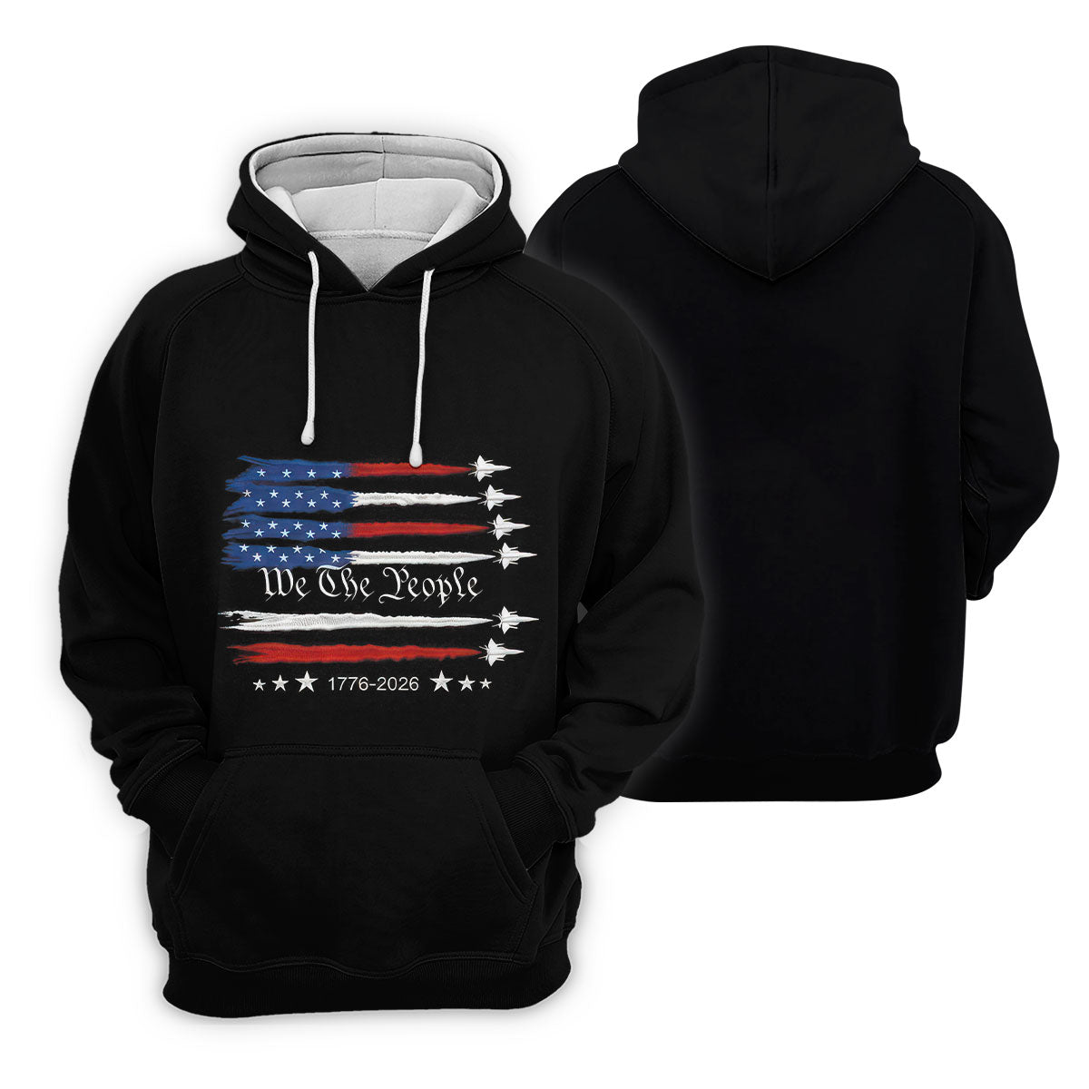 Independence Day Flag We The People Golf Shirt, Patriotic 4th Of July Golf Shirt For Women