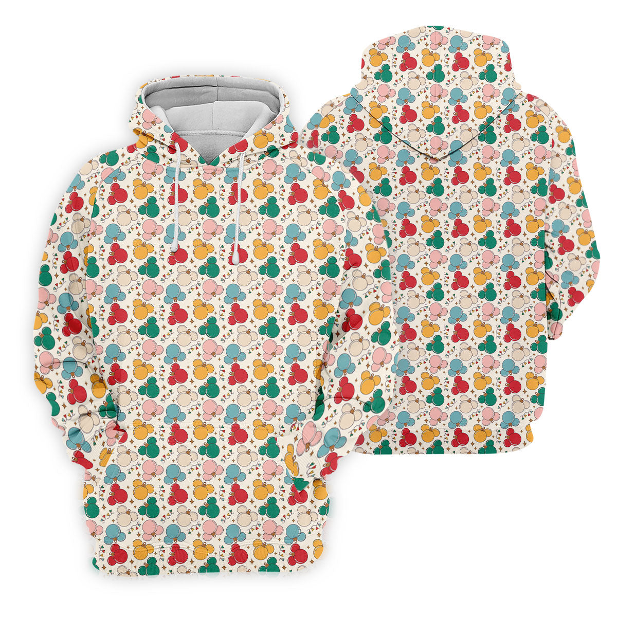 Colorful Christmas Fun Women's Golf Shirts, Gifts For Golf Lovers, Ladies Golf Polos, Christmas Golf Shirt