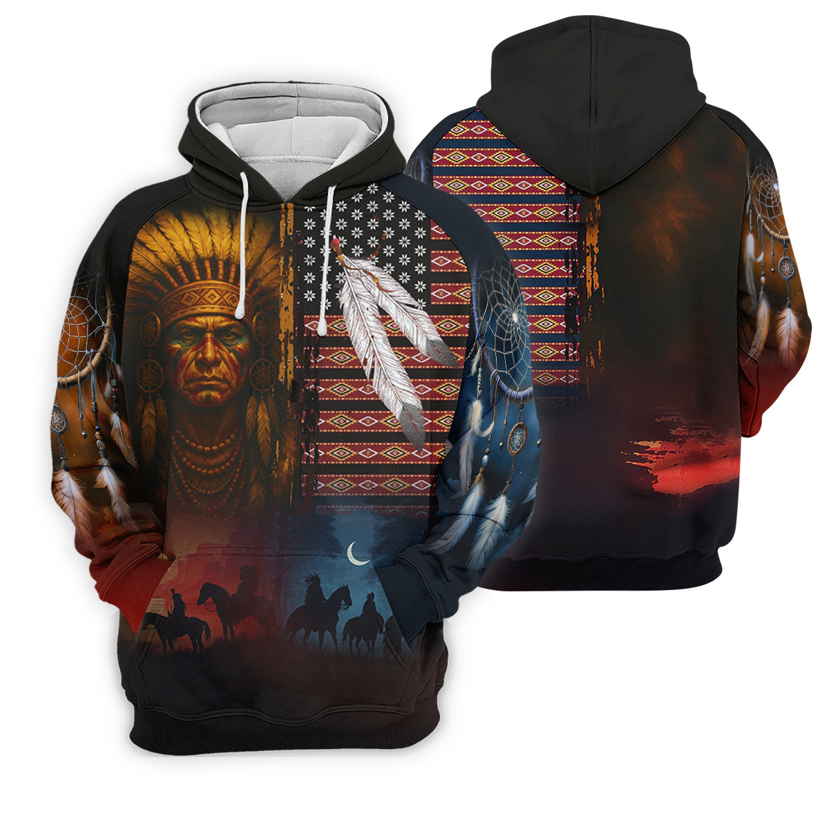 Native Heritage Red & Blue Women's Golf Tops, Native American Ancestry Ladies Golf Polos, Indigenous Peoples Month