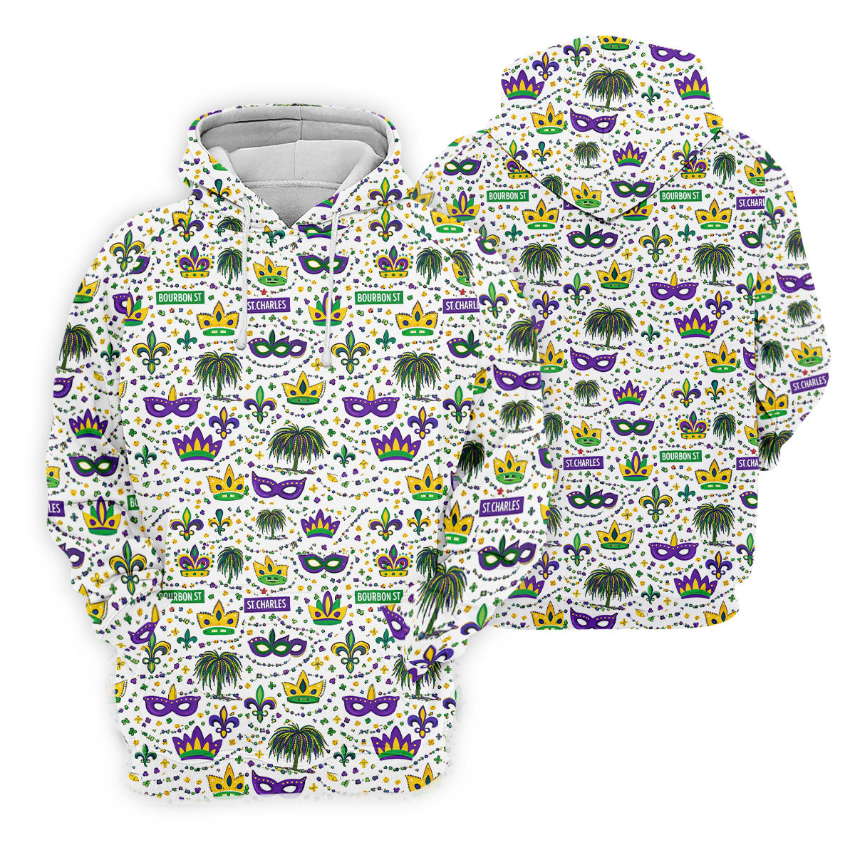 Crown Mask Fleur De Lis Mardi Gras Golf Shirt, Women's Golf Shirts, Ladies Golf Polos, Golf Shirt For Women
