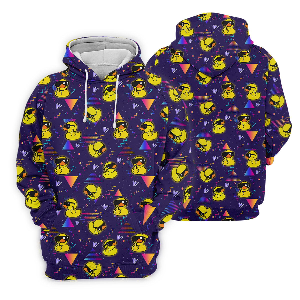 Funny Yellow Duck Sunglasses Golf Shirt, Women's Golf Shirt, Golf Polo For Women, Cute Golf Outfit