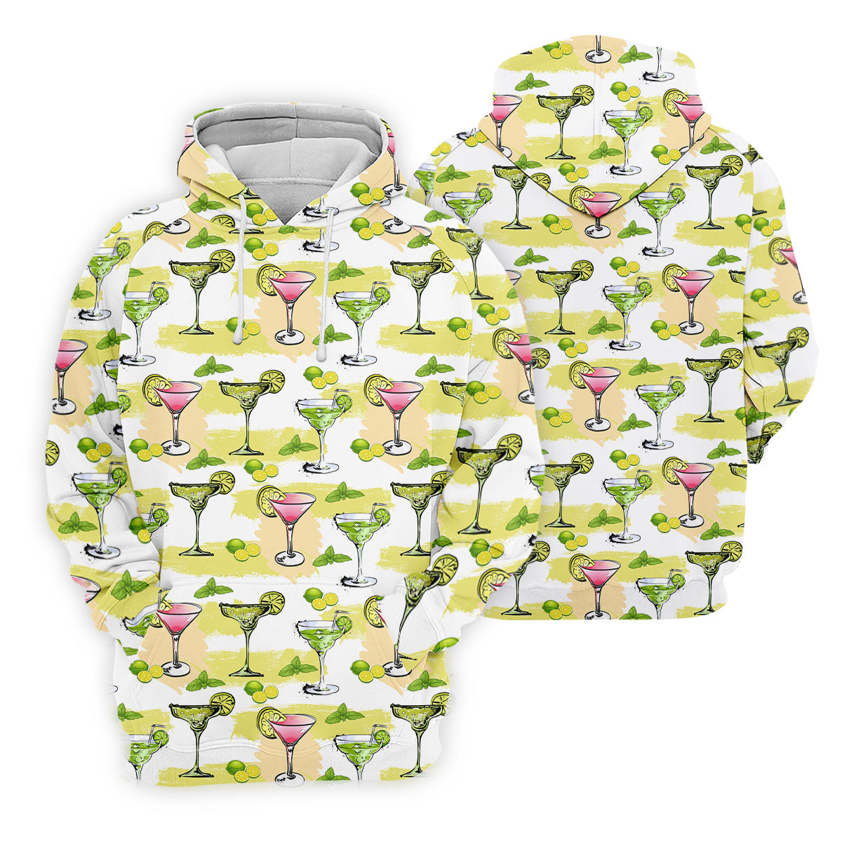 Cocktail Margarita Summer Party Men's Polo Shirt, Cinco De Mayo Celebration Fiesta Golf Shirt For Men