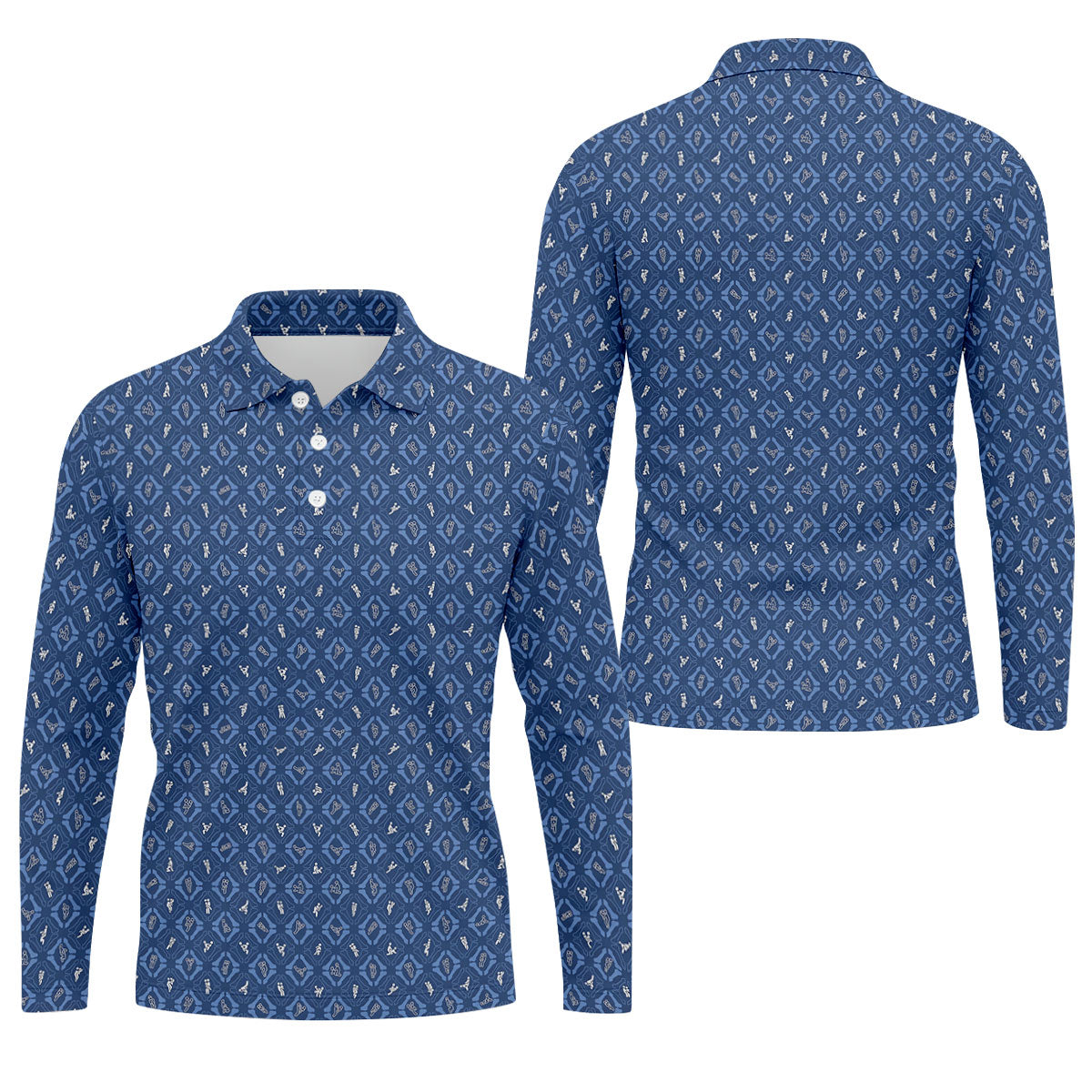 Dirty Funny Adult Humor Men's Funny Golf Shirts, Unique Gift For Golfer, Polo Shirts For Men