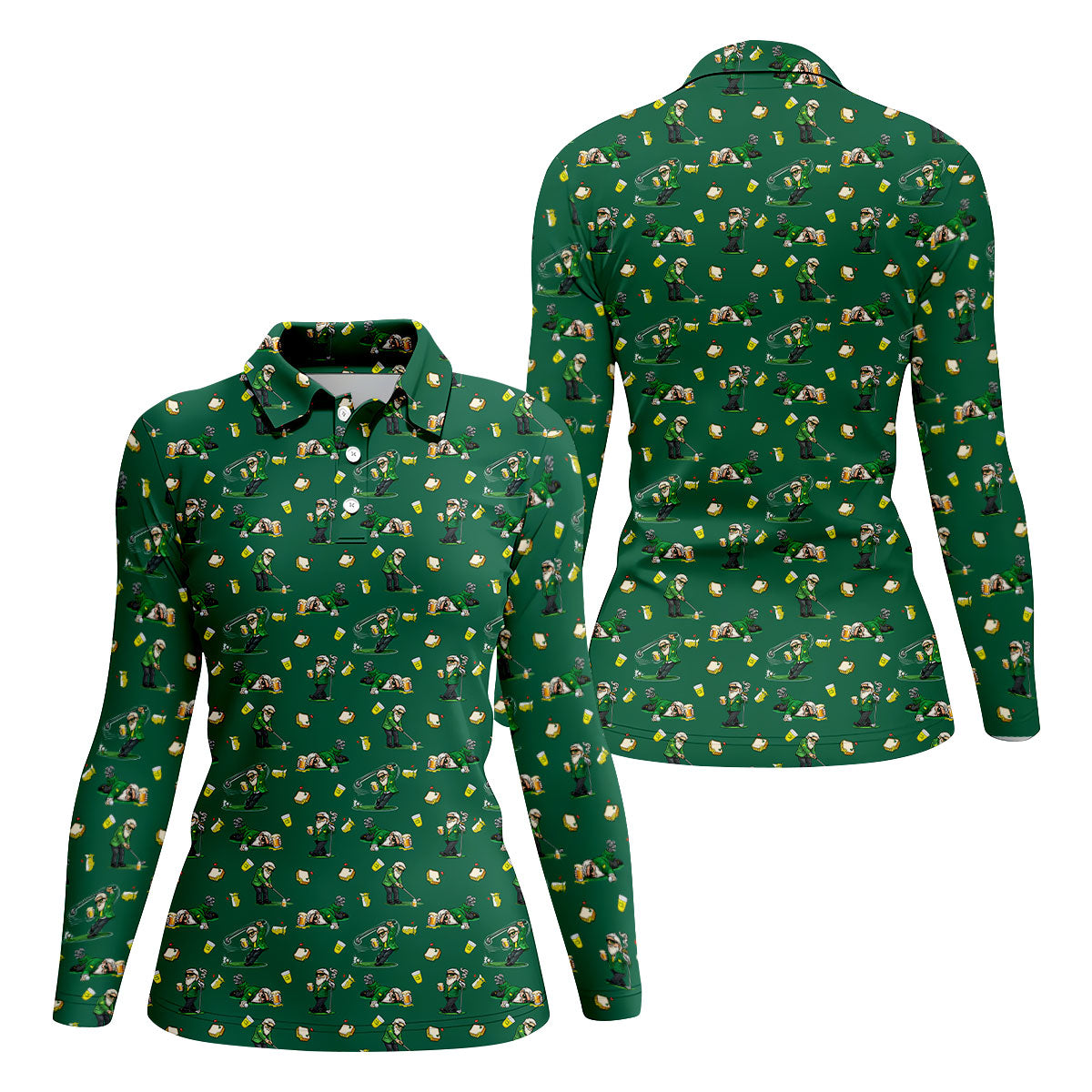 Funny Beer Pimento Cheese Golf Tournament Green Golf Shirt, Women Golf Top, Ladies Golf Shirts