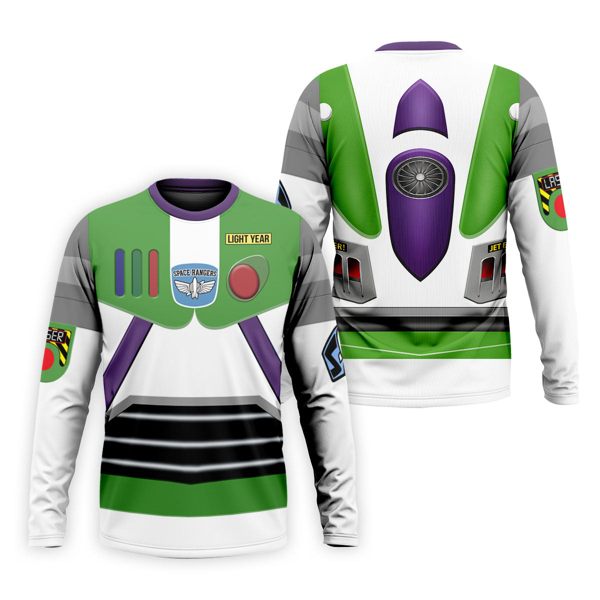 Sci Fi Space Ranger Costume Hawaiian Golf Shirt, Mens Golf Polo, Printed Golf Shirts