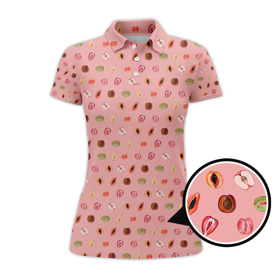 Pattern Golf Shirt, Crazy Golf Shirt For Golfer, Funny Golf Shirt For Men