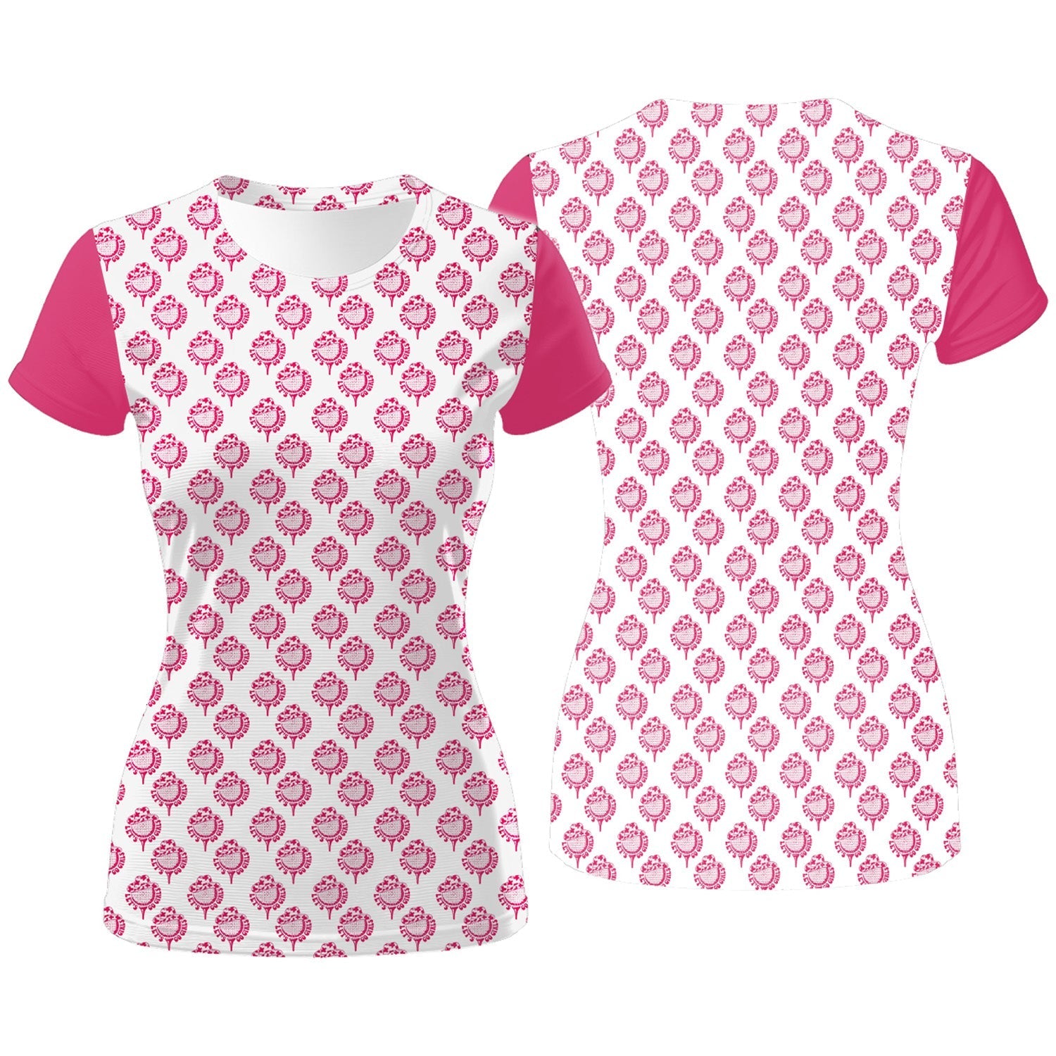 Let's Go Girls Womens Golf Polo ShirtGolfing Apparel, Womens Golf Gifts