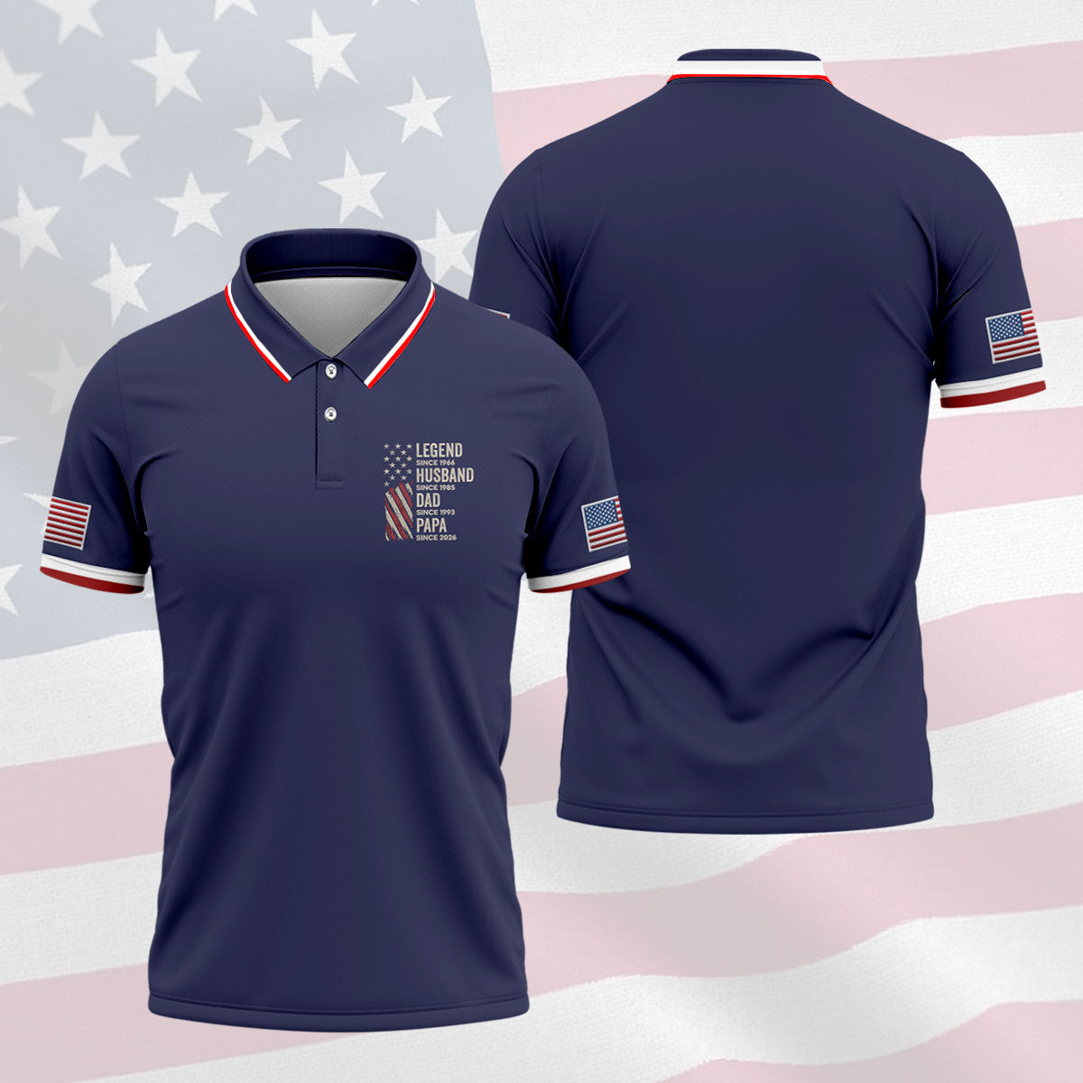 Legend Husband Dad Papa Father's Day Golf Shirt, Golf Gift For Dad, Gift Ideas For Grandpa