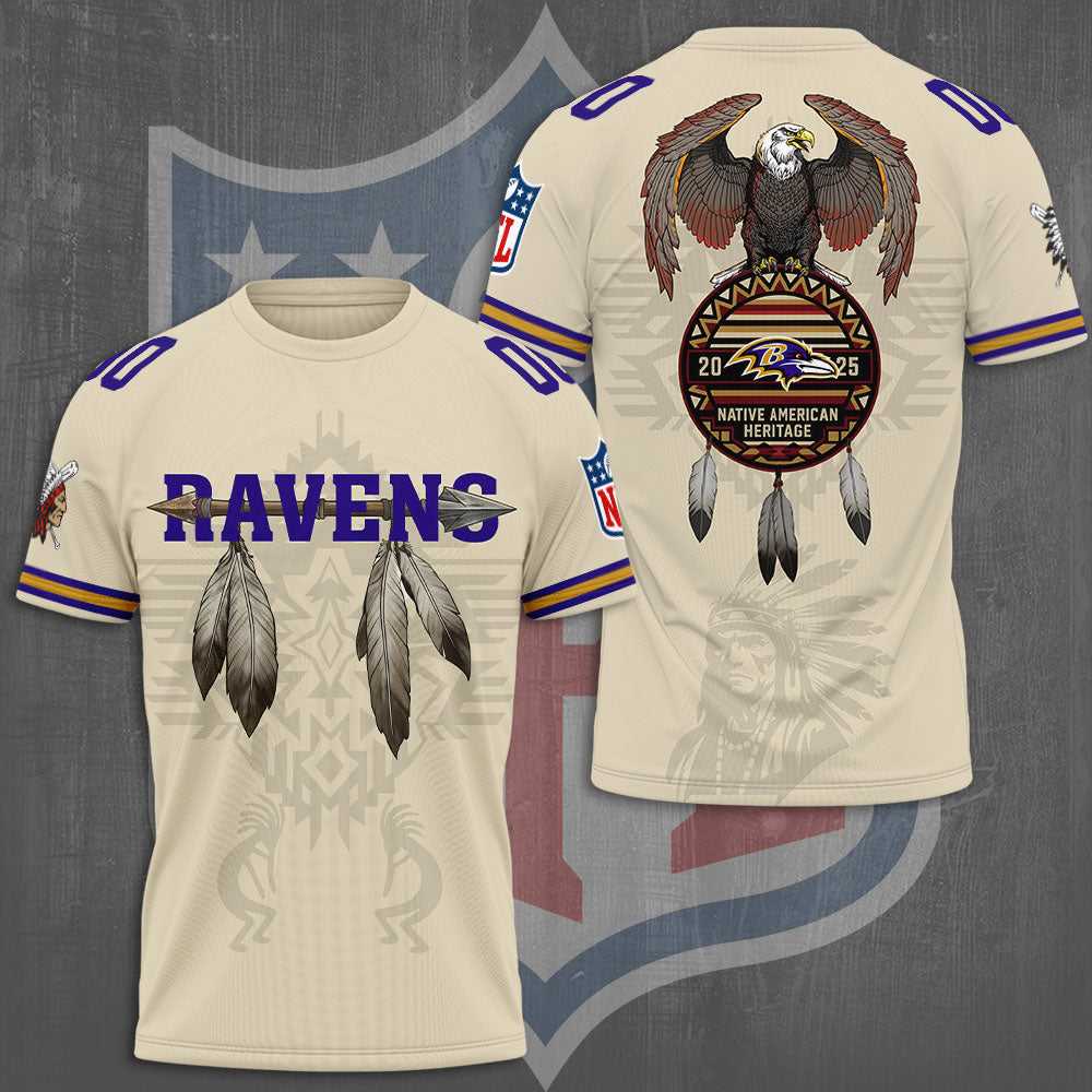 BAL Ravens x Native American Heritage 3D Apparel