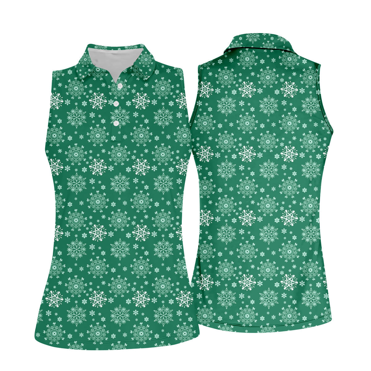 Dirty Funny Adult Humor Snowflakes Green Golf Shirt, Fun Women's Golf Shirts, Christmas Golf Shirt, Ladies Golf Shirts