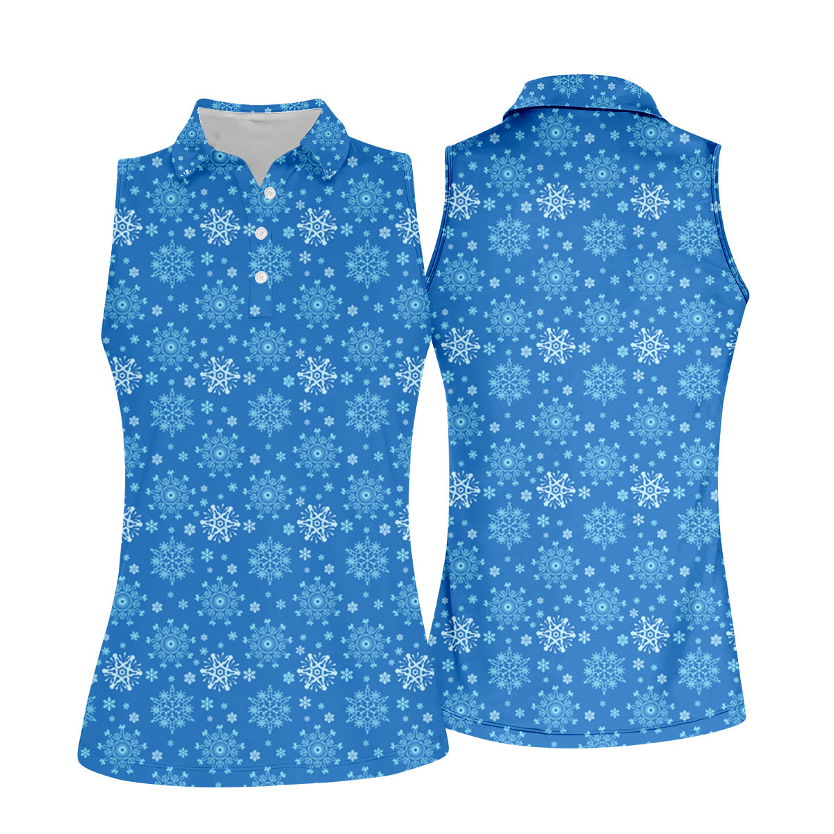 Dirty Funny Adult Humor Snowflakes Blue Golf Shirt, Fun Women's Golf Shirts, Christmas Golf Shirt, Ladies Golf Shirts