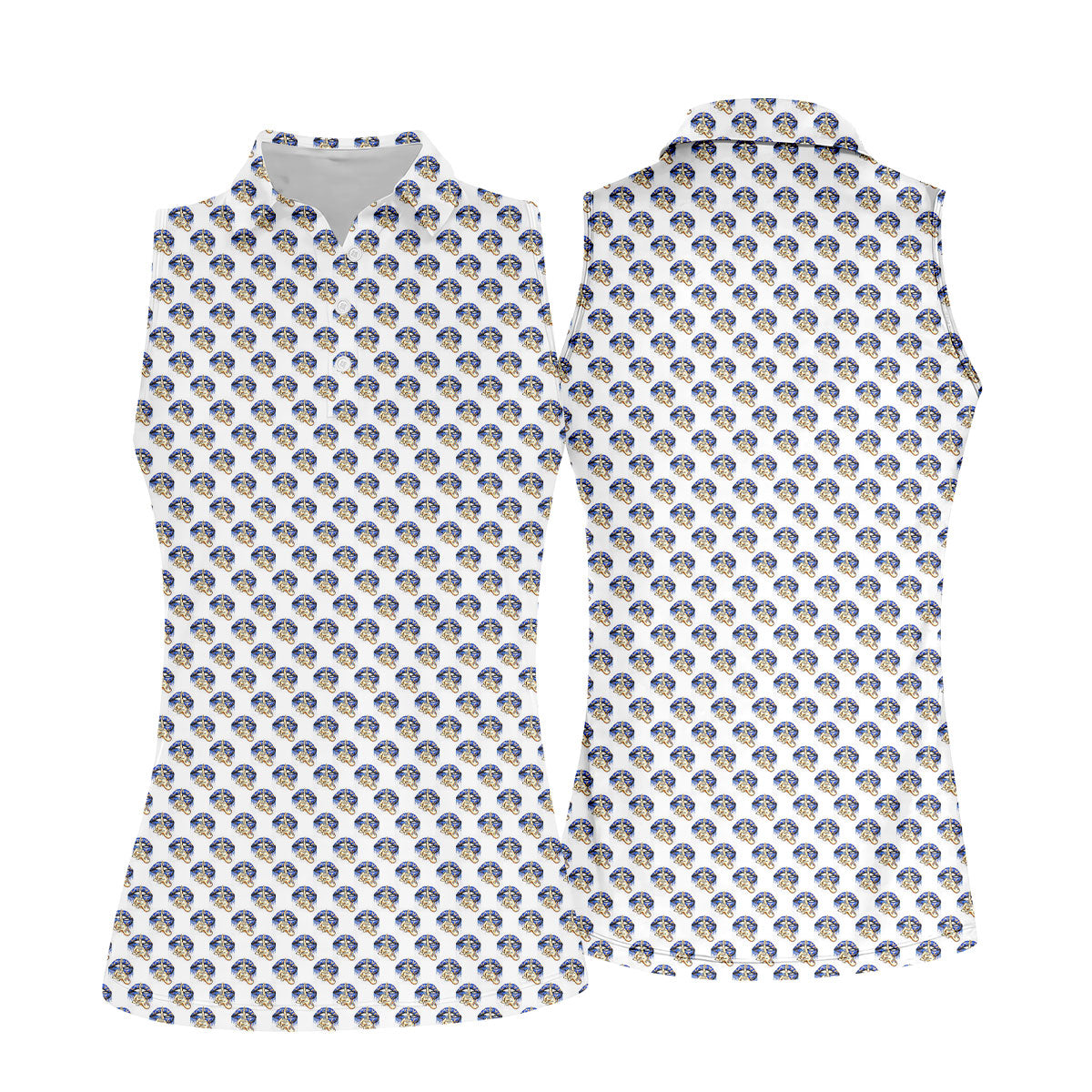 Don't Judge What You Don't Understand Autism Puzzle Women's Golf Tops, Autism Awareness Color Ladies Golf Polos
