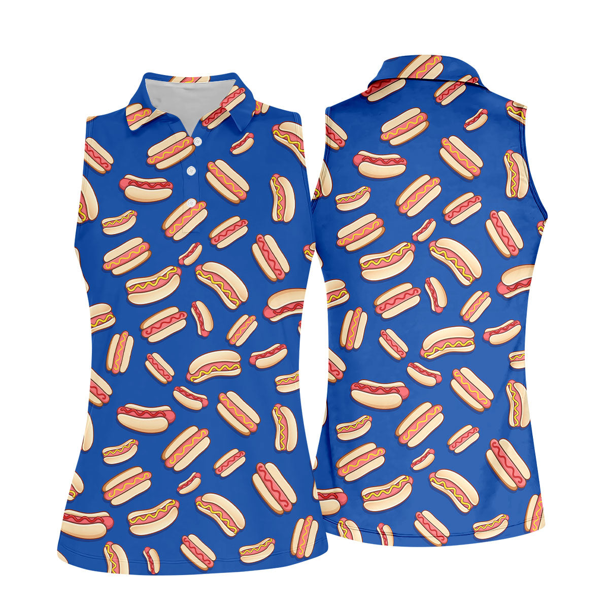 Sausage And Bun Fun Golf Shirt, Women's Golf Tops, Golf Gifts For Women, Ladies Golf Shirts