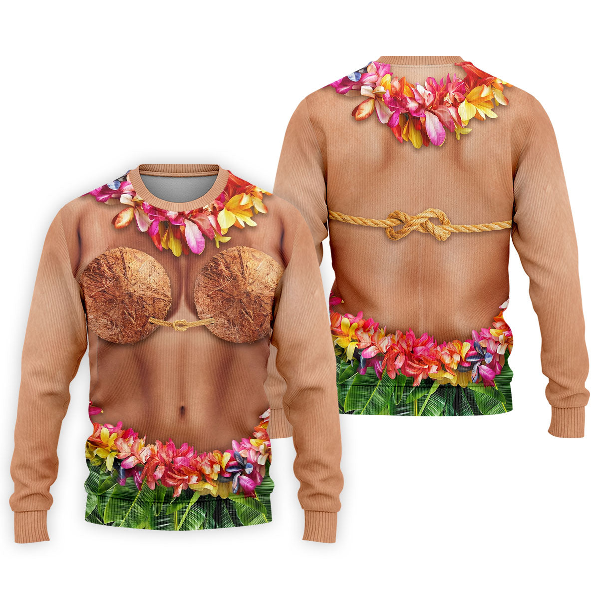 Tropical Theme Party Hawaiian Golf Shirt, Men's Funny Golf Shirts, Polo Shirts For Men