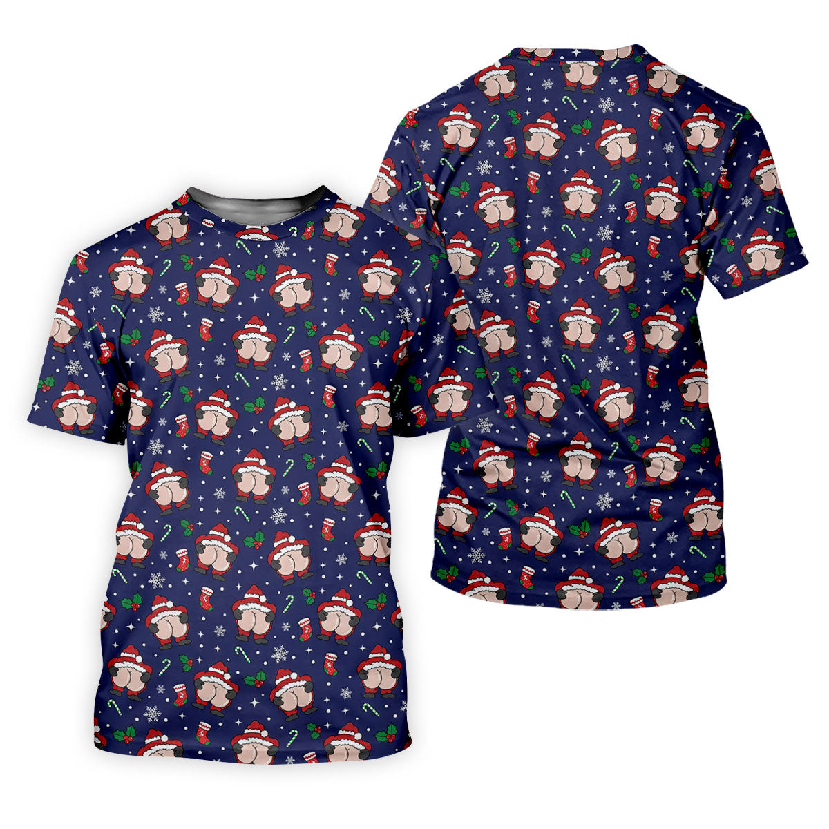 Funny Santa Christmas Women Golf Top, Christmas Golf Shirt, Ladies Golf Shirts, Golfing Apparel