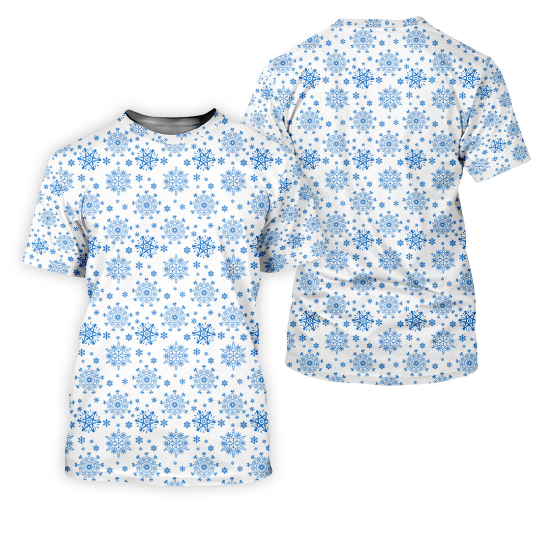 Dirty Funny Adult Humor Snowflakes Blue And White Fun Women's Golf Shirts, Christmas Golf Shirt, Ladies Golf Shirts