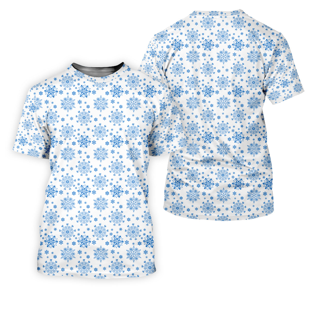 Dirty Funny Adult Humor Snowflakes Blue And White Fun Women's Golf Shirts, Christmas Golf Shirt, Ladies Golf Shirts