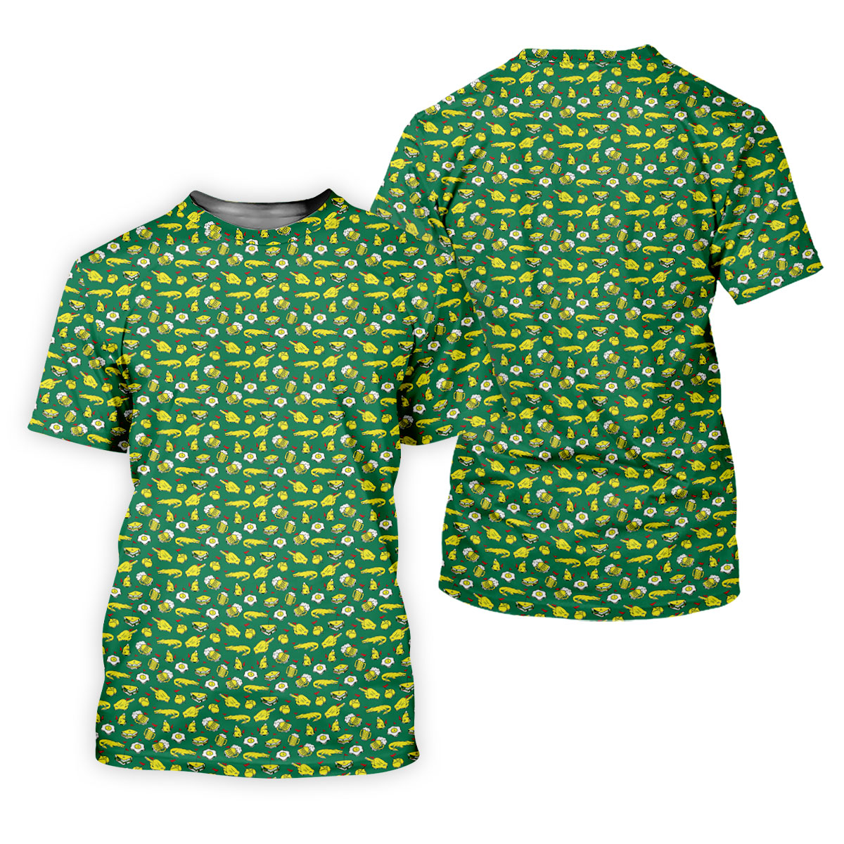 Fried Egg Sandwich Aligator Beer Fun Women's Golf Shirts, Ladies Golf Shirts, Women's Polo Shirt