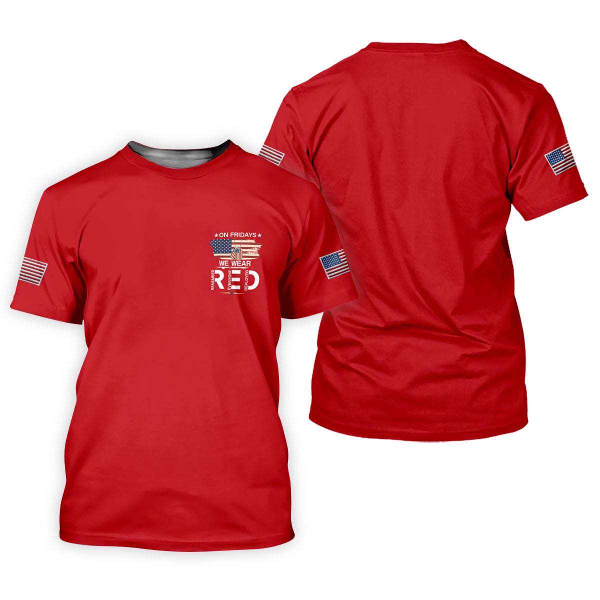 On Friday We Wear Red 250 Years Golf Tops For Men, Patriotic Father's Day Golf Shirt