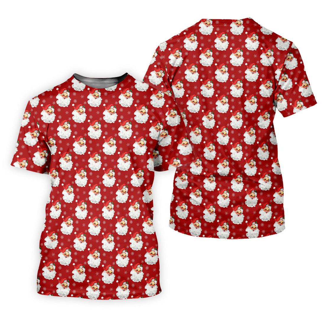 Vintage Santa Claus Red Christmas Women's Golf Tops, Christmas Golf Shirt, Ladies Golf Polos, Golfing Apparel