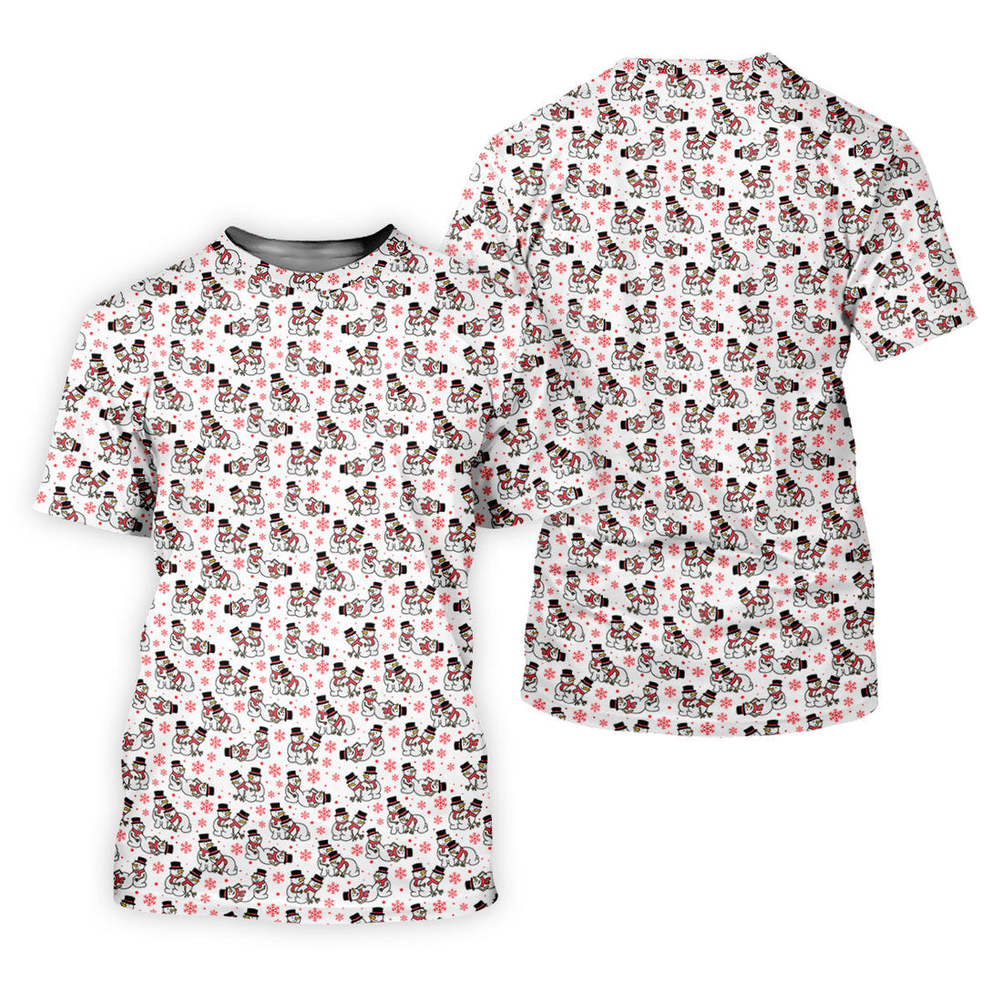 Naughty Snowman White Golf Shirt, Christmas Golf Shirt, Fun Women's Golf Shirts, Ladies Golf Polos