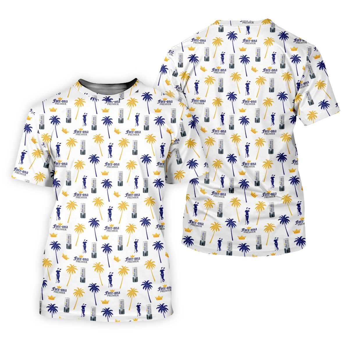 Fore-ona Premier Find Your Fairway Golfer Drinking Fun Women's Golf Shirts, Ladies Golf Shirts