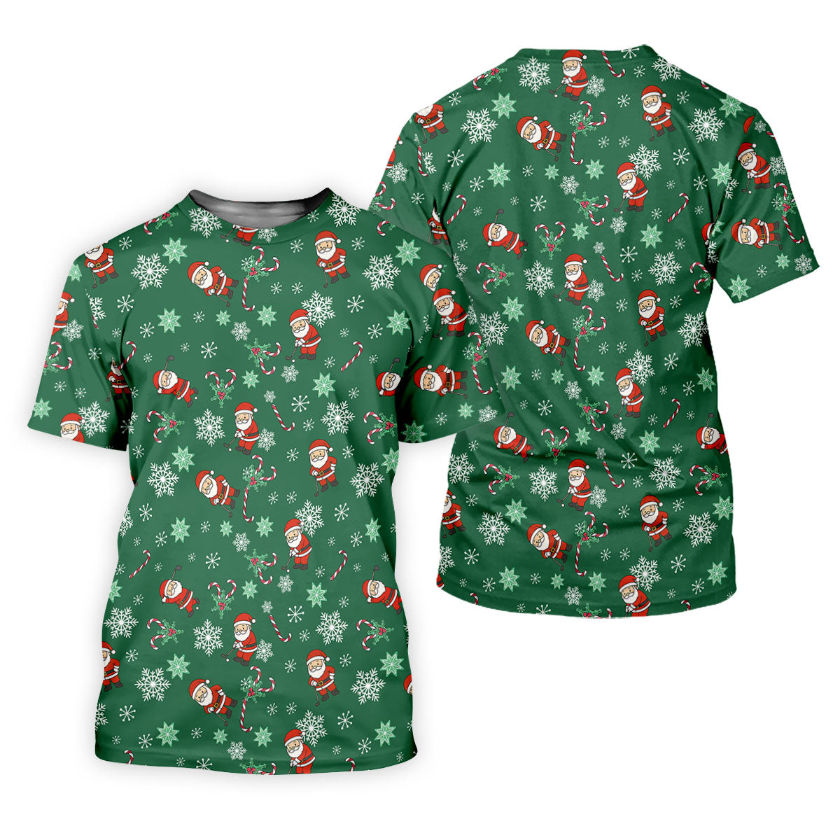 Hood Crew Merry Christmas Funny Print Golf Shirt, Christmas Golf Shirt, Golf Gifts For Women, Fun Golf Shirt