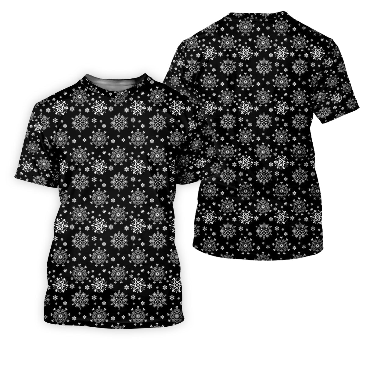 Dirty Funny Adult Humor Snowflakes Black Golf Shirt, Fun Women's Golf Shirts, Christmas Golf Shirt, Ladies Golf Shirts