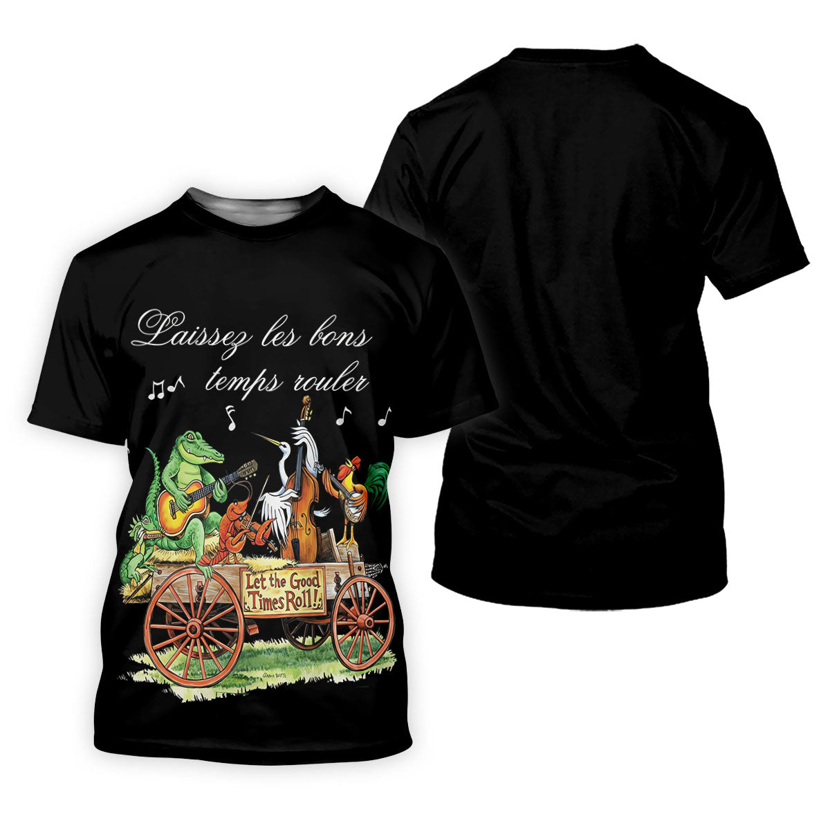 Let The Good Times Roll Animals Band Mardi Gras Celebrations Women's Golf Tops, Ladies Golf Polos
