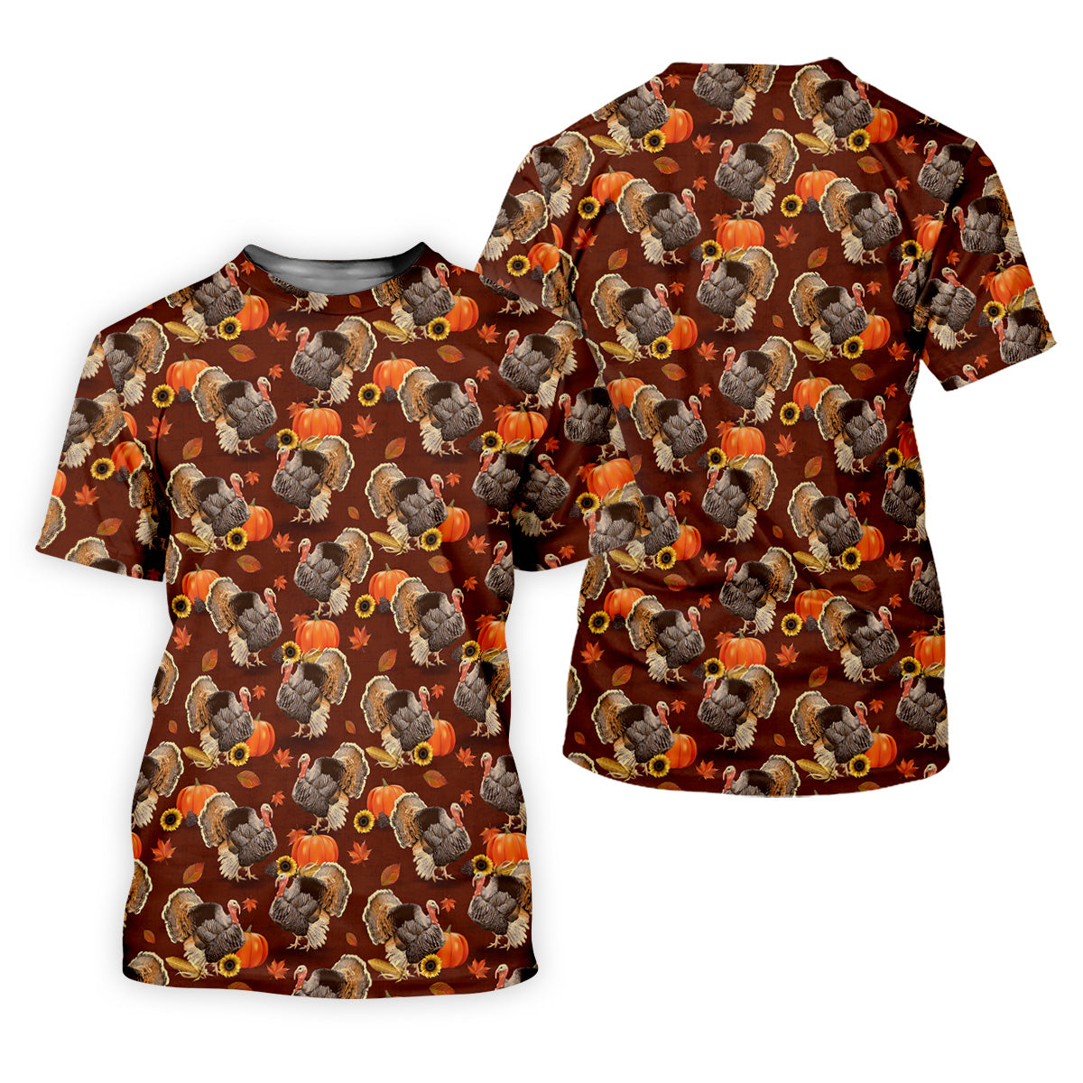 Thanksgiving Day Autumn Turkey Golf Shirt, Women Golf Top, Ladies Sleeveless Tops, Women's Golf Shirts