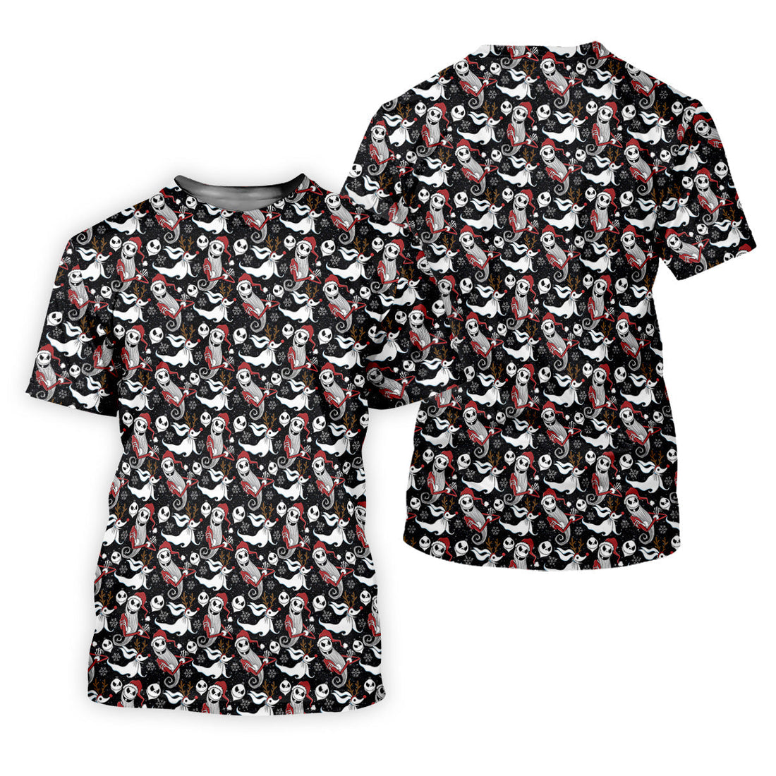 Horror Christmas Black Golf Shirt, Christmas Golf Shirt, Women's Golf Shirts, Ladies Golf Polos