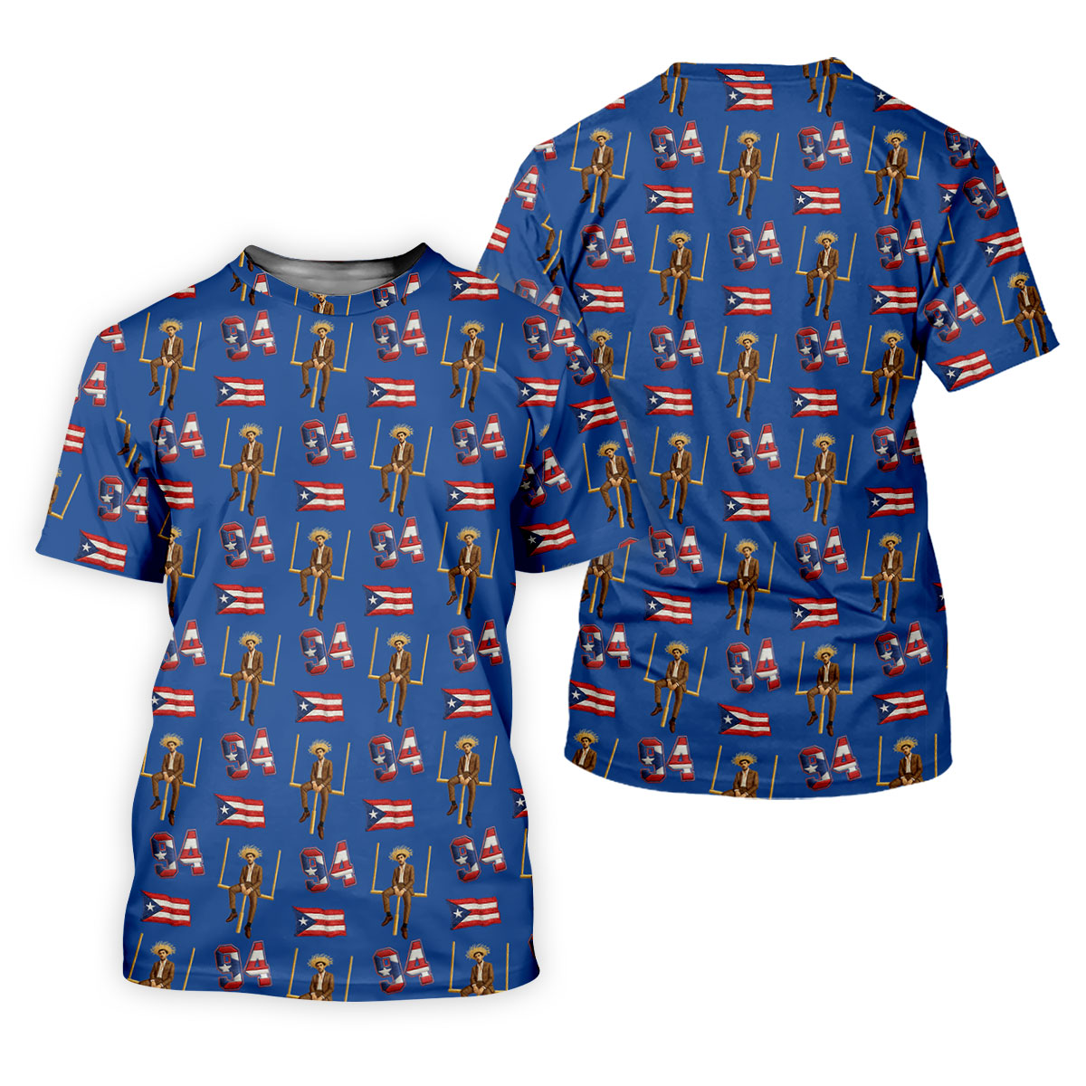 Bad Bunny Benito Bowl Football Theme Blue Polo Shirt Womens, American Football League Gift Ideas For Football Fans