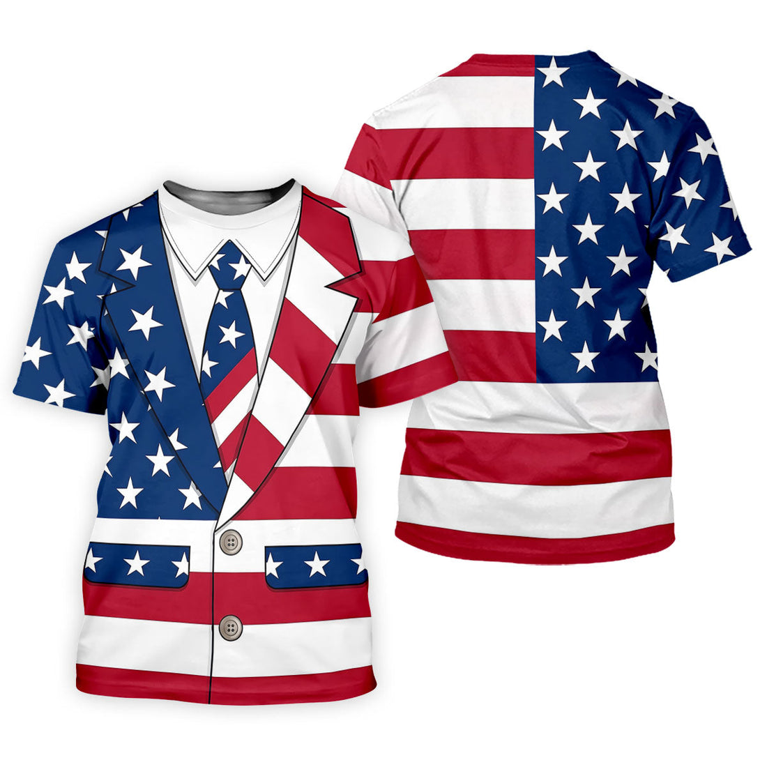US Flag Costume Patriotic 4th Of July Golf Shirt, 250 Years Golf Shirt For Women