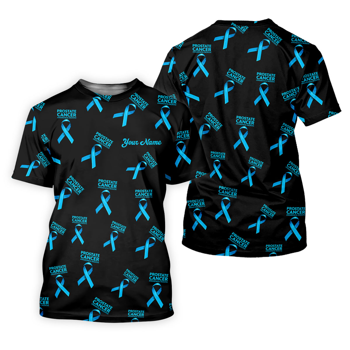 Prostate Cancer Awareness Blue Ribbon Women Golf Top, Ladies Sleeveless Polo, Women's Polo Shirt