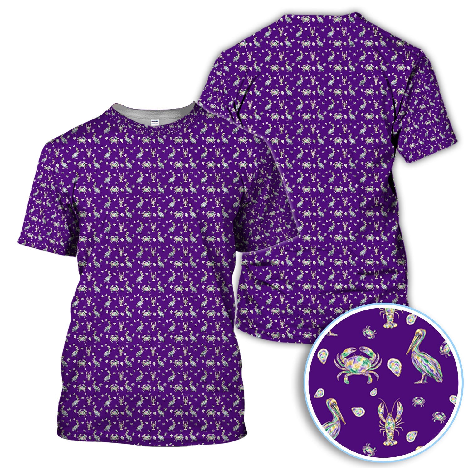 Crazy Mardi Gras Golf Polos For Golfer, Funny Holiday Pattern Golf Shirt, Golf Gift For Men